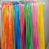 2m x 1m Candy Foil Tinsel Curtain Party Backdrop Decor Event Decoration Party Fringe Backdrop